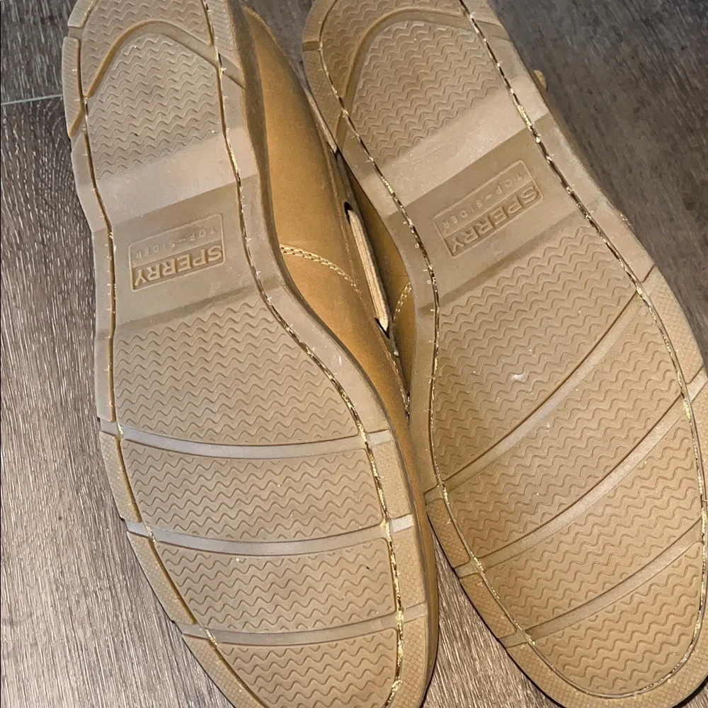 NWOB! Sperry Men's Beige Boat Shoes